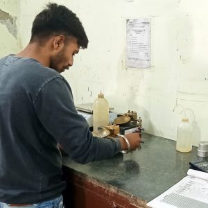 Liquid Limit Test of Soil Sample